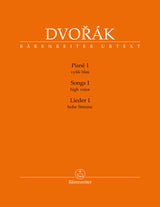Dvořák: Songs - Volume 1