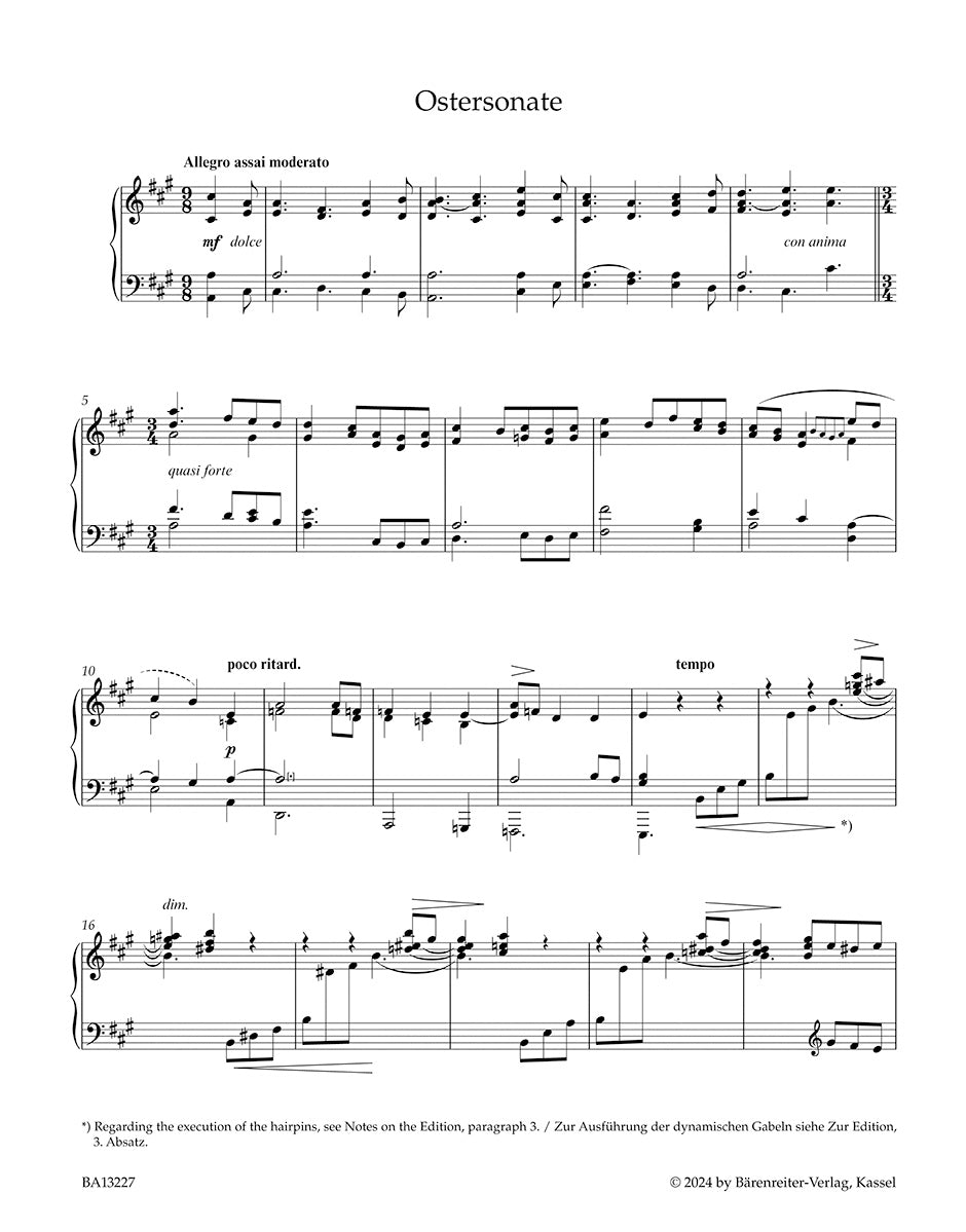 Hensel: Easter Sonata