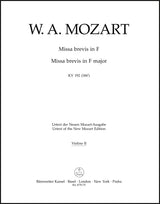 Mozart: Missa brevis in F Major, K. 192 (186f)