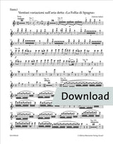 Salieri: 26 Variations on the Aria "La Follia di Spagna"