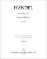 Handel: Concerto grosso in F Major, HWV 331