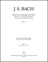 Bach: Brich dem Hungrigen dein Brot, BWV 39