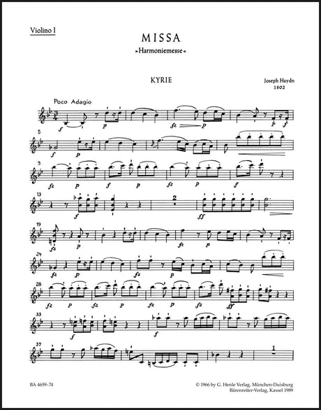 Haydn: Missa in B-flat Major, Hob. XXII:14