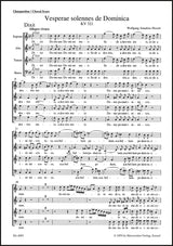 Mozart: Vesperae solennes de Dominica, K. 321