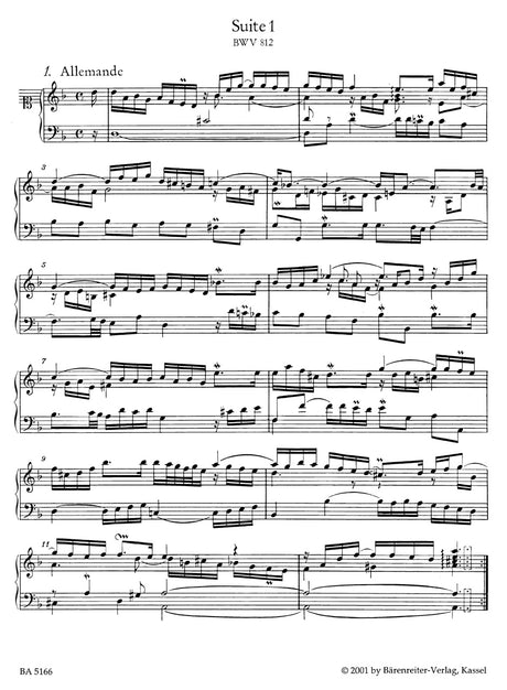 Bach: French Suites, BWV 812-817