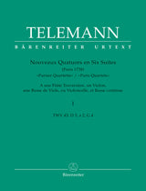 Telemann: Nouveaux Quatuors ("Paris Quartets") - Volume 1