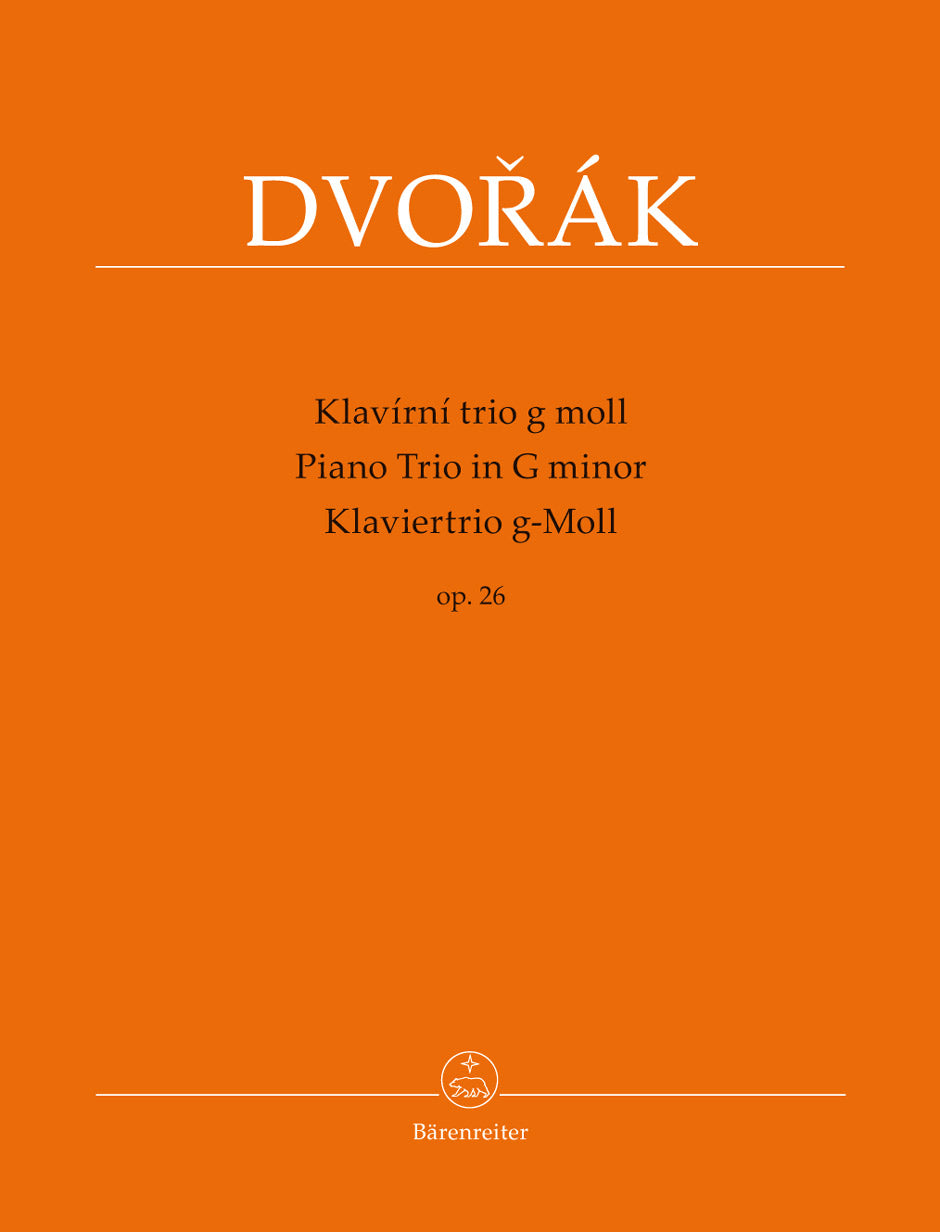 Dvořák: Piano Trio in G Minor, Op. 26 – Barenreiter US