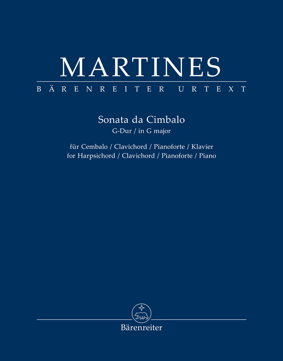 Martines: Harpsichord Sonata in G Major