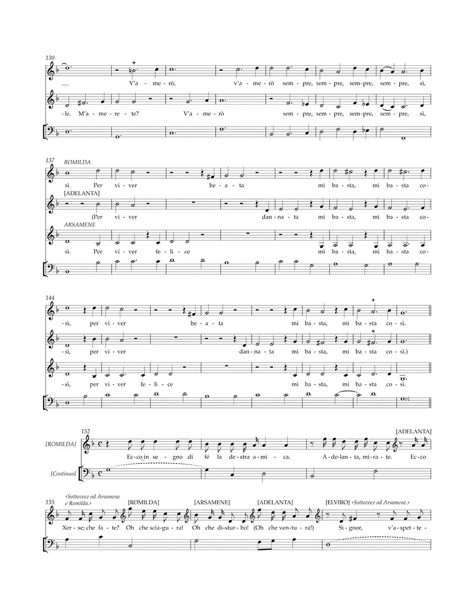 Cavalli: Il Xerse (Paris 1660 Version)