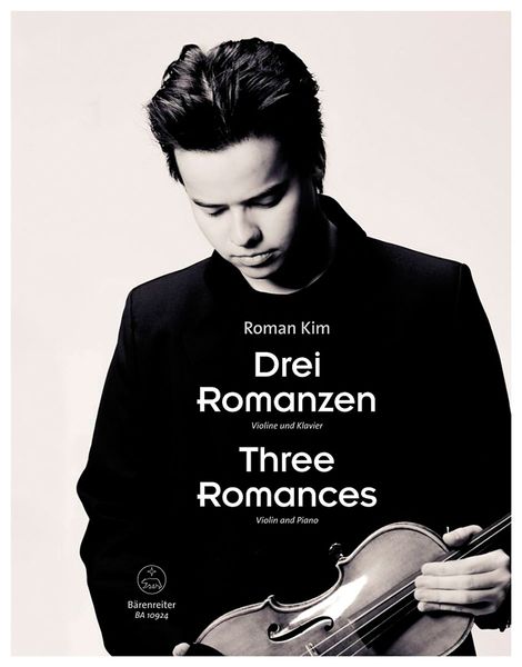 Kim: Three Romances for Violin and Piano