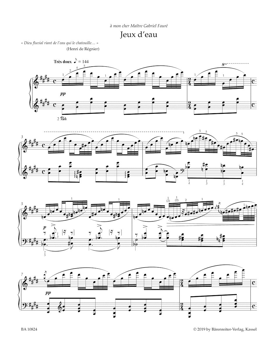 Ravel: Jeux d'eau