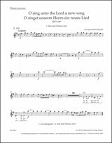 Handel: O sing unto the Lord a new song, HWV 249a