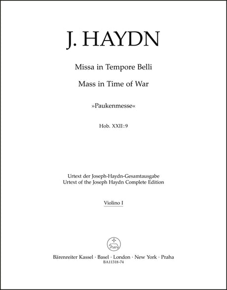 Haydn: Missa in Tempore Belli, Hob. XXII:9