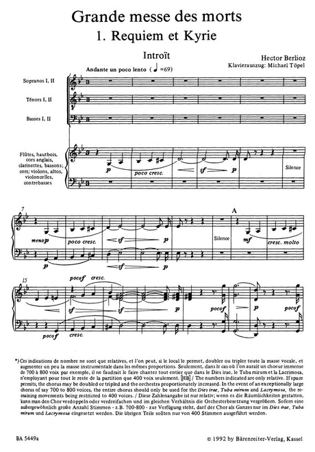 Berlioz: Grande messe des morts, Op. 5