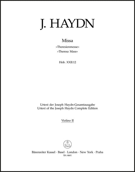 Haydn: Missa in B-flat Major, Hob. XXII:12