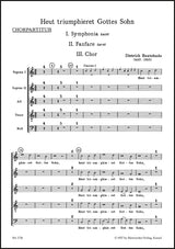 Buxtehude: Heut triumphieret Gottes Sohn, BuxWV 43 - Easter Cantata