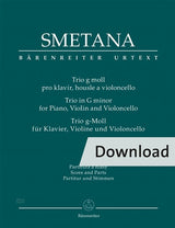 Smetana: Piano Trio in G Minor, Op. 15