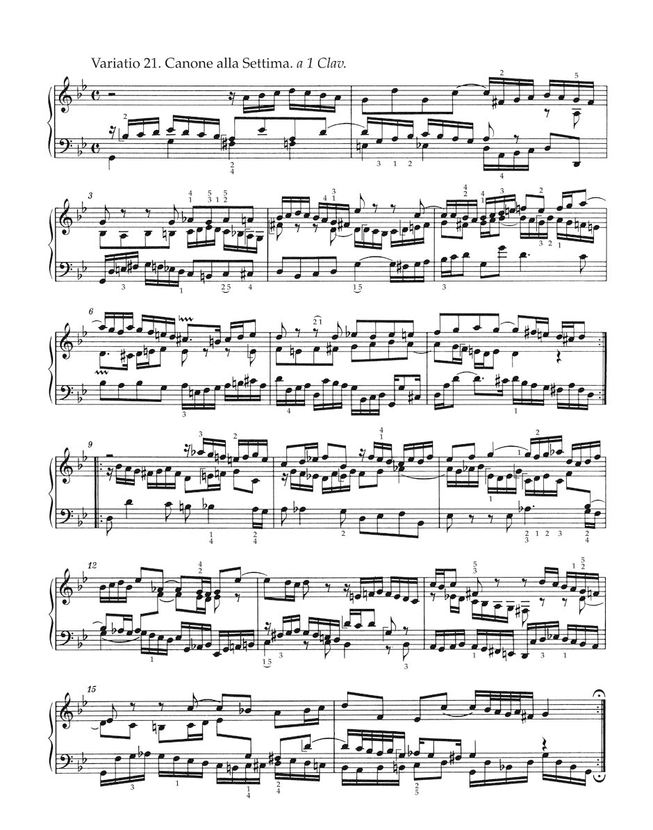 Bach: Goldberg Variations, BWV 988
