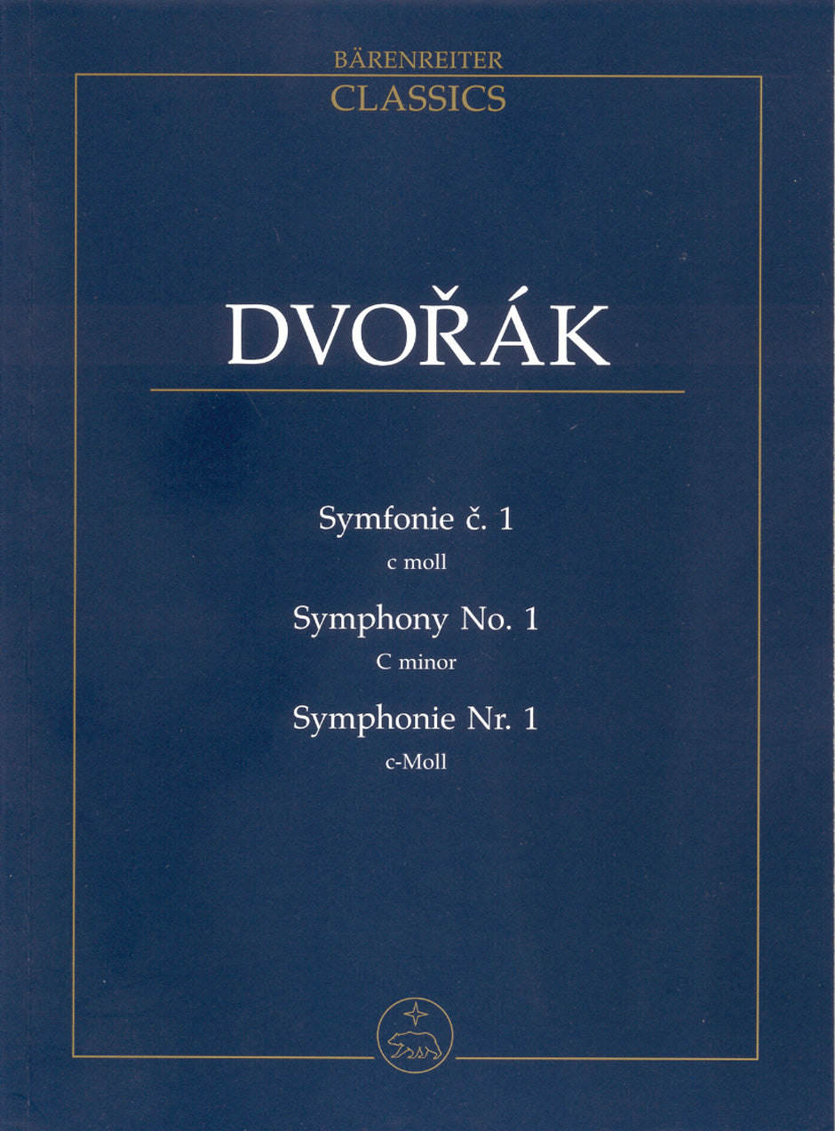 Dvořák: Symphony No. 1 in C Minor, B. 9, Op. 3 – Barenreiter US