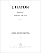 Haydn: Symphony in C Minor, Hob. I:78