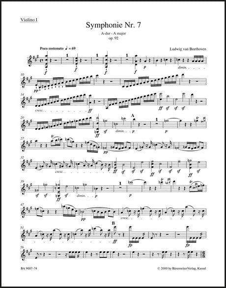 Beethoven: Symphony No. 7 in A Major, Op. 92