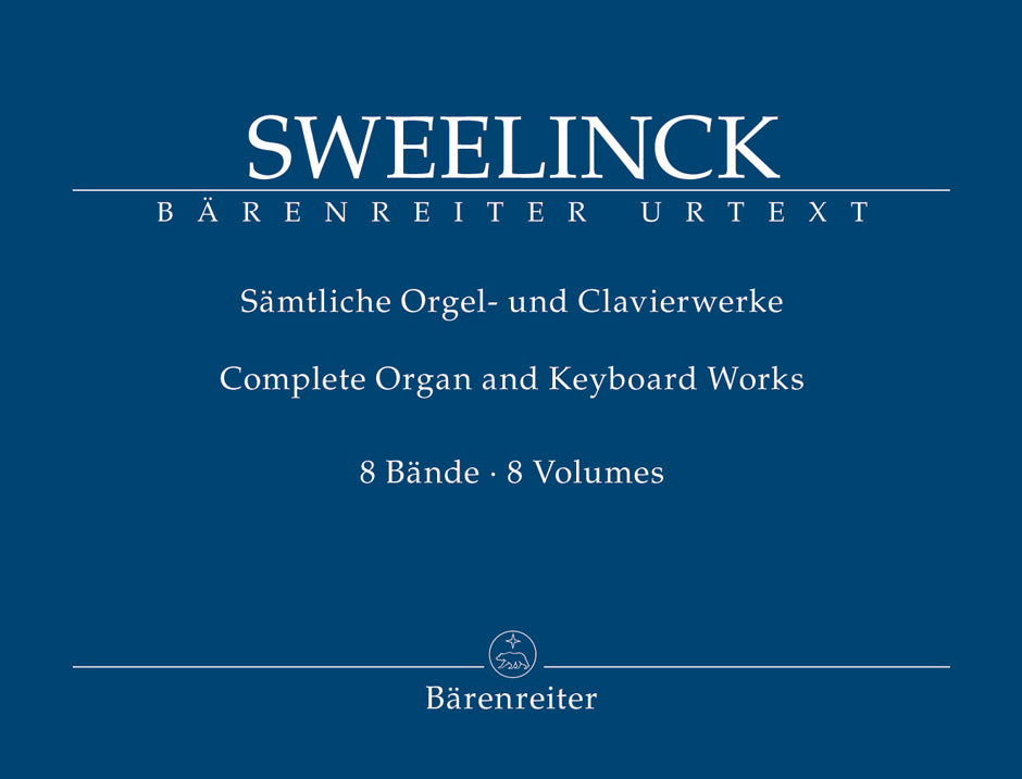 Sweelinck: Complete Organ and Keyboard Works – Barenreiter US