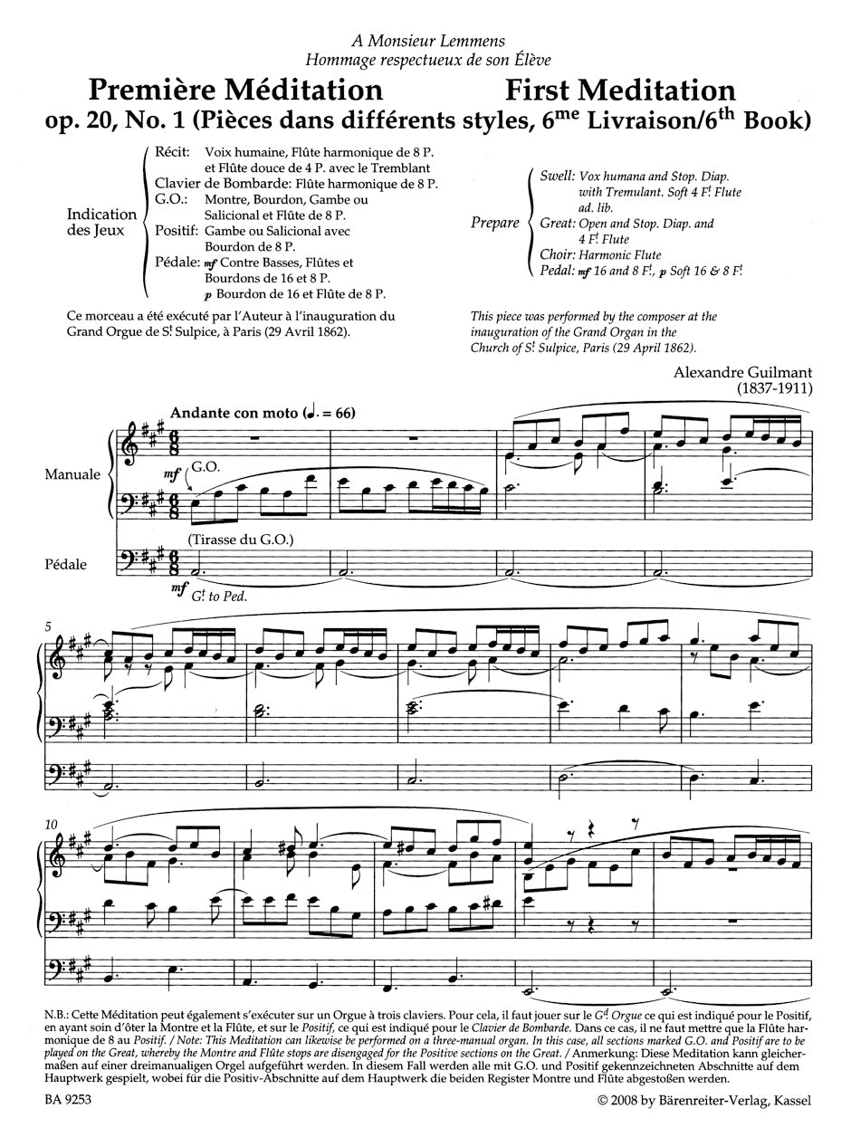 Guilmant: Concertante and Character Pieces 2
