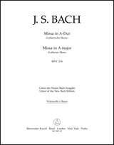 Bach: Missa in A Major, BWV 234
