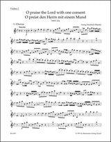 Handel: O praise the Lord with one consent, HWV 254