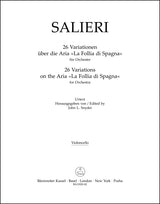 Salieri: 26 Variations on the Aria "La Follia di Spagna"