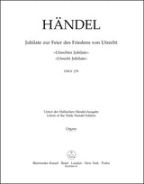 Handel: Jubilate zur Feier des Friedens von Utrecht, HWV 279