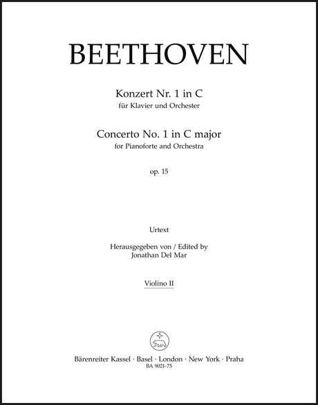 Beethoven: Piano Concerto No. 1 in C Major, Op. 15