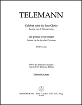 Telemann: Gelobet seist du Jesu Christ, TWV 1:612