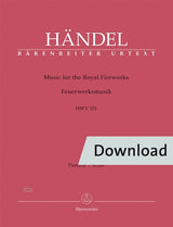 Handel: Music for the Royal Fireworks, HWV 351