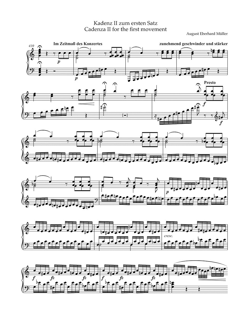 Mozart: Piano Concerto No. 25 in C Major, K. 503