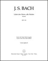 Bach: Lobet den Herrn, alle Heiden, BWV 230
