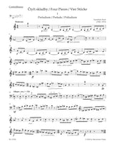 Hertl: 4 Pieces for Double Bass and Piano