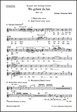 Bach: Wo gehest du hin?, BWV 166