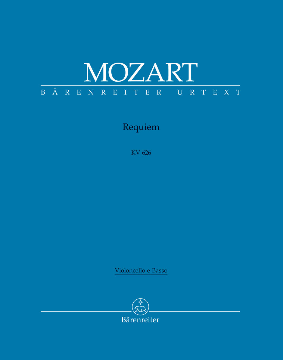 Mozart: Requiem, K. 626 (completed by Süssmayr) – Barenreiter US