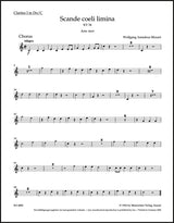 Mozart: Scande coeli limina, K. 34