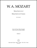 Mozart: Missa brevis in D Minor, K. 65 (61a)