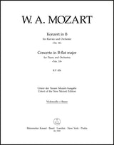 Mozart: Piano Concerto No. 18 in B-flat Major, K. 456
