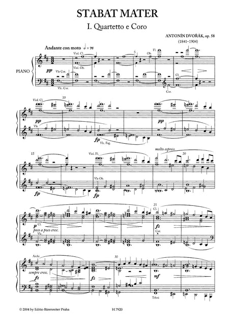 Dvořák: Stabat Mater, Op. 58