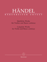 Handel: Complete Works for Violin and Basso Continuo