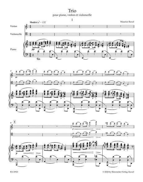 Ravel: Piano Trio