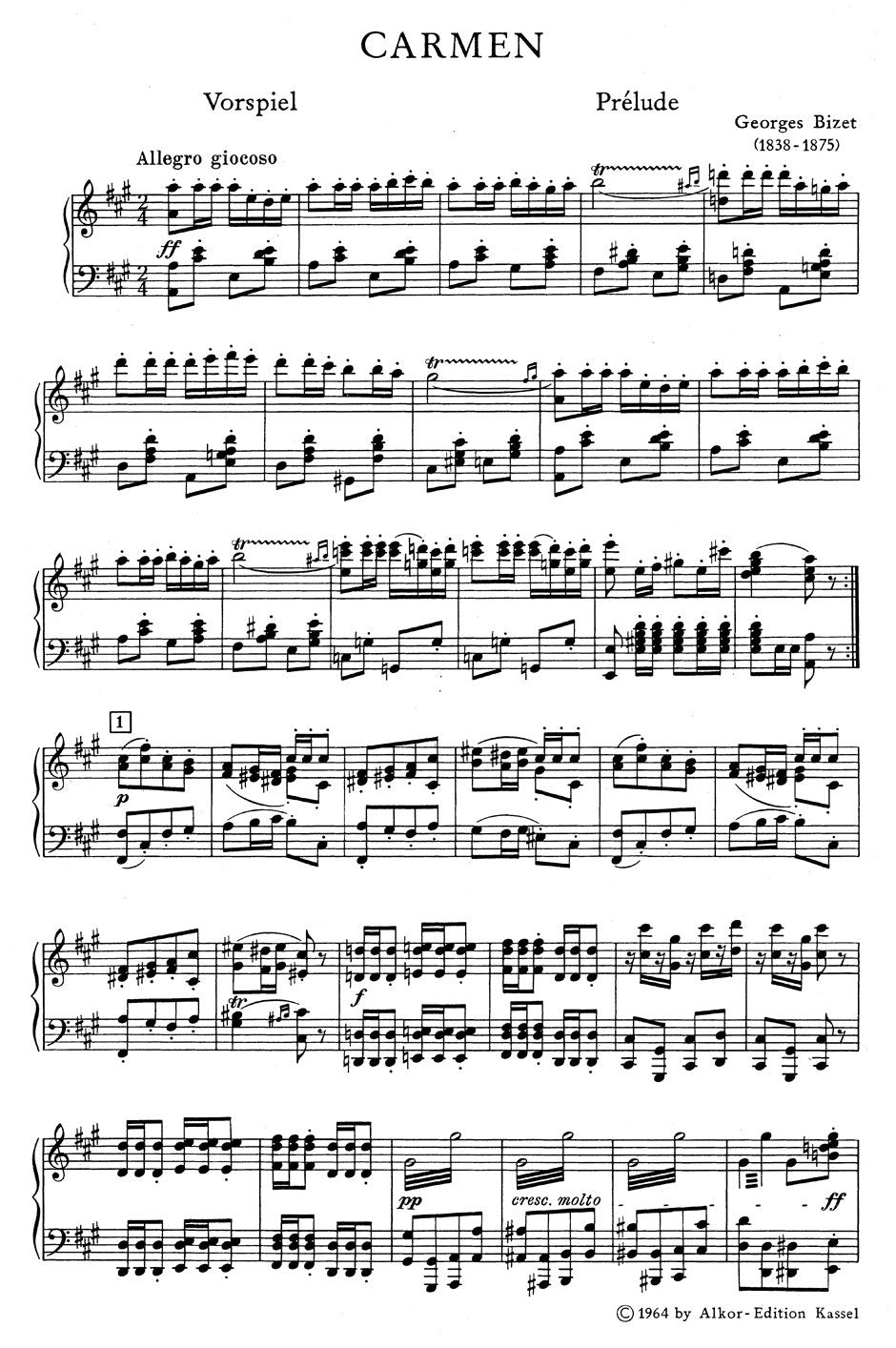 洋書 es Bizet CARMEN in Full Score Bizet: Carmen – Barenreiter US