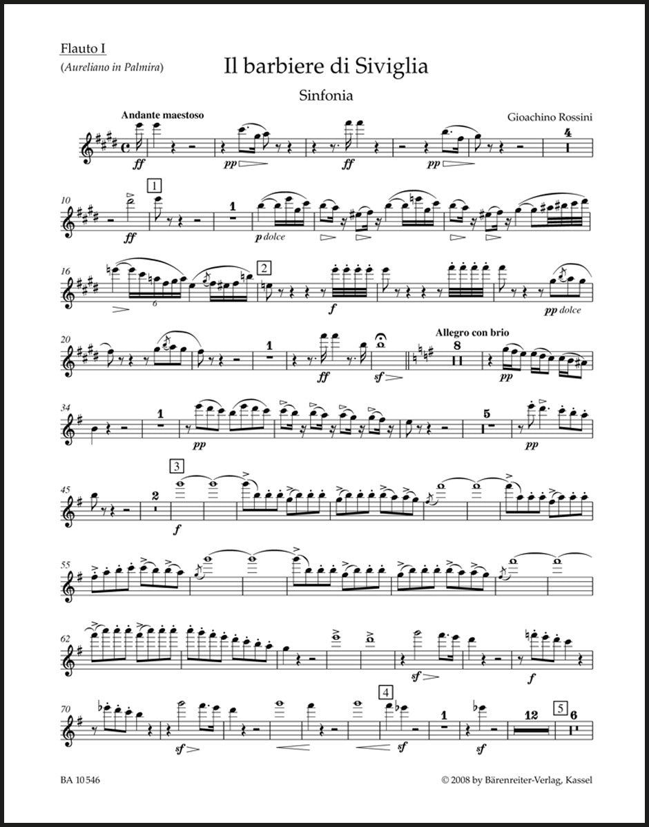 Rossini: Overture to The Barber of Seville