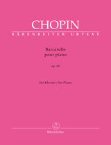Chopin: Barcarolle in F-sharp Major, Op. 60