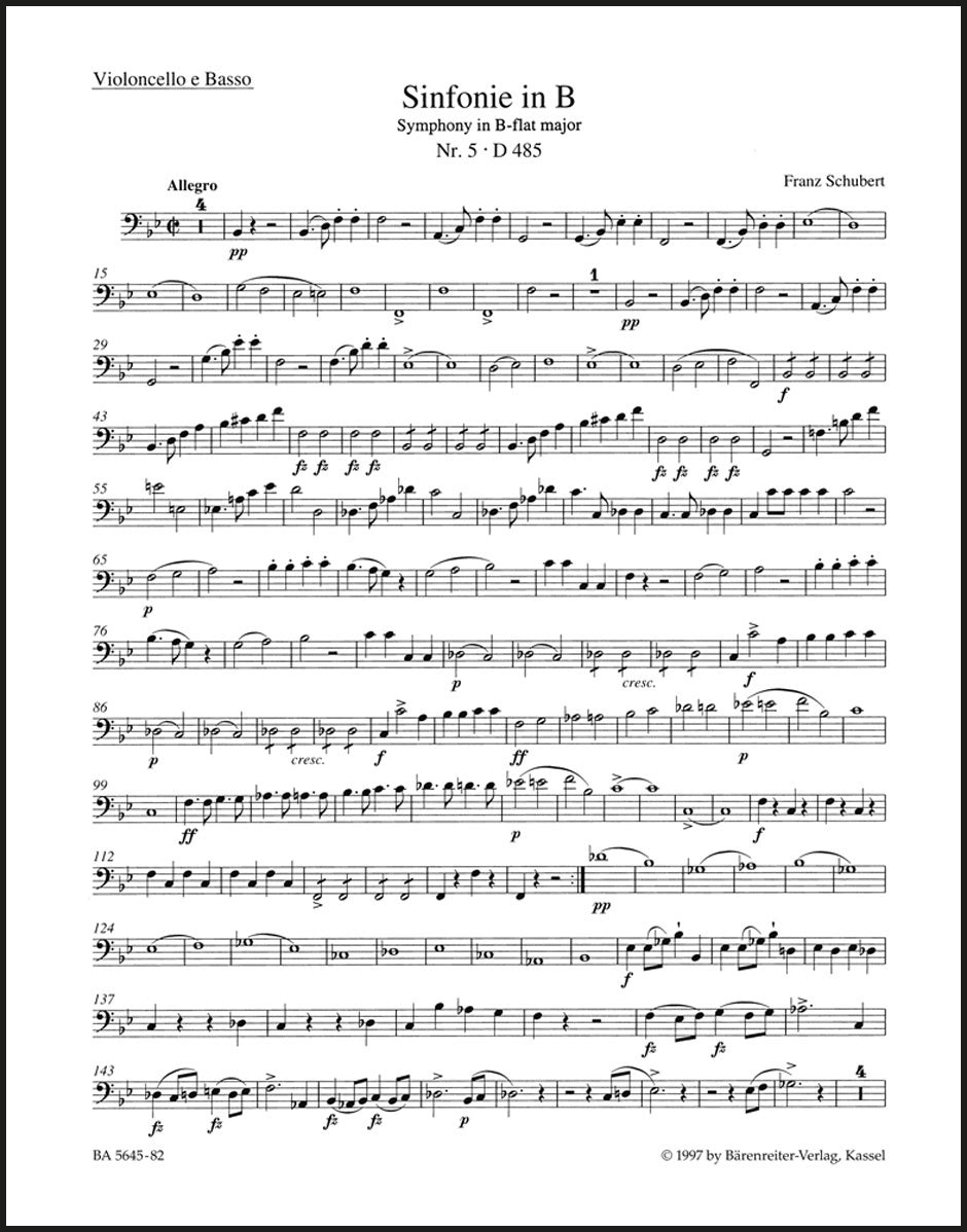 Schubert: Symphony No. 6 in C Major, D 589