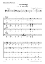 Mozart: Tantum ergo in D Major, K. 197 (Anh. 186e)
